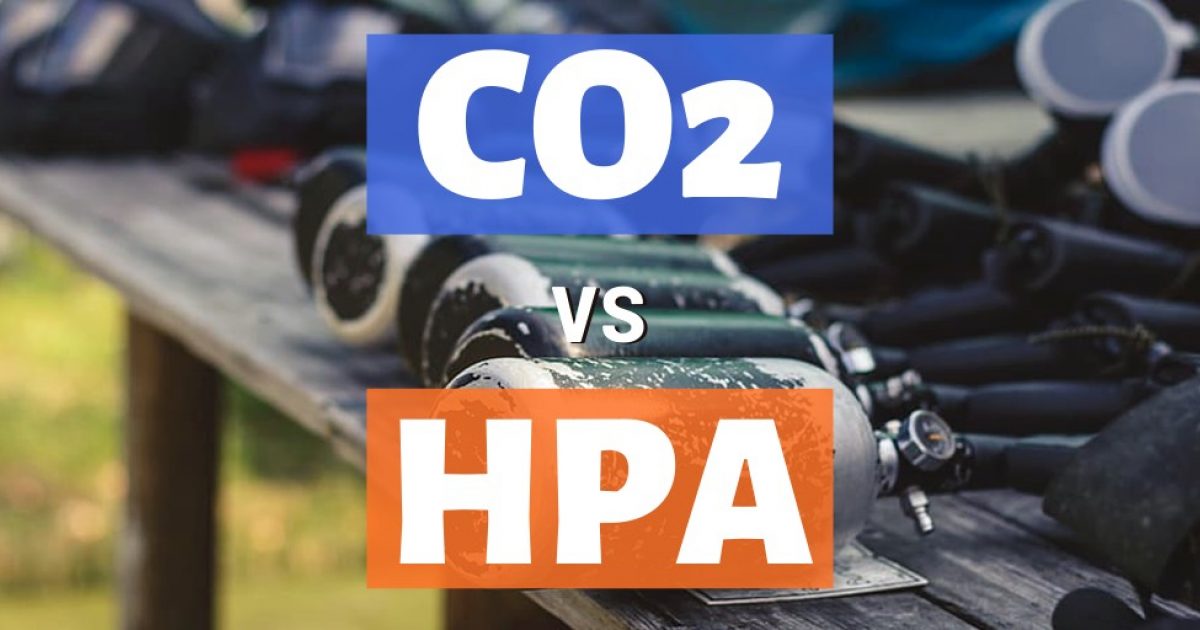 CO2 vs HPA Paintball Air Tanks