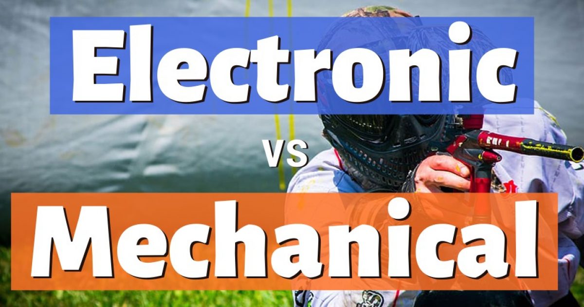 Electronic vs Mechanical Paintball Guns 5 Key Differences