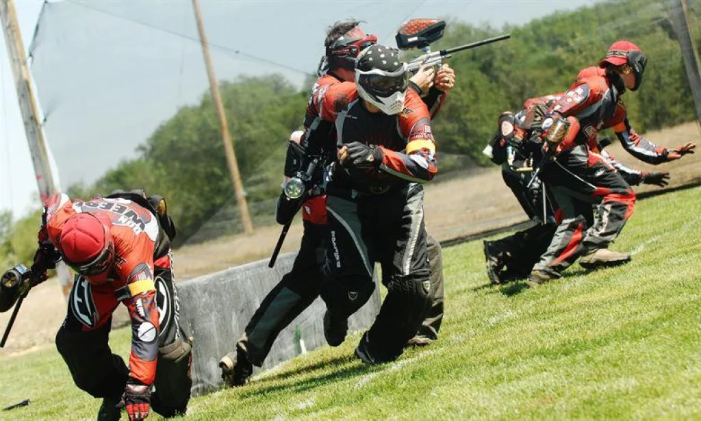 Teamwork and chemistry are huge in paintball.
