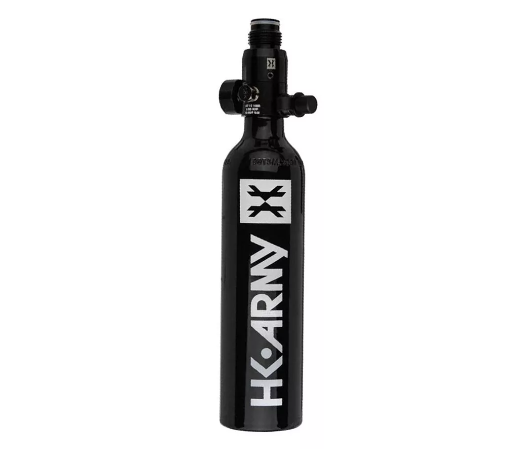 The HK Army 13/3000 Aluminum HPA Tank Lightest Paintball Tank
