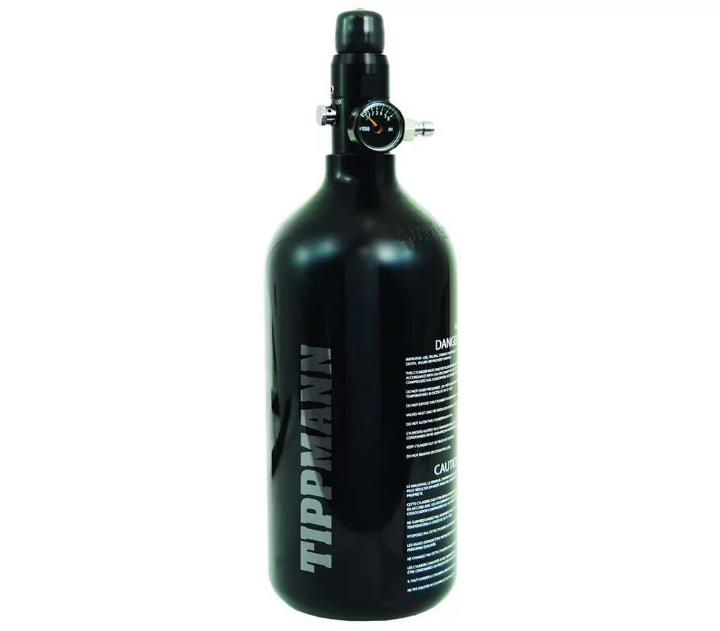 The Tippmann 48/3000 Aluminum HPA Tank is the Best Budget 3000 PSI HPA Tank