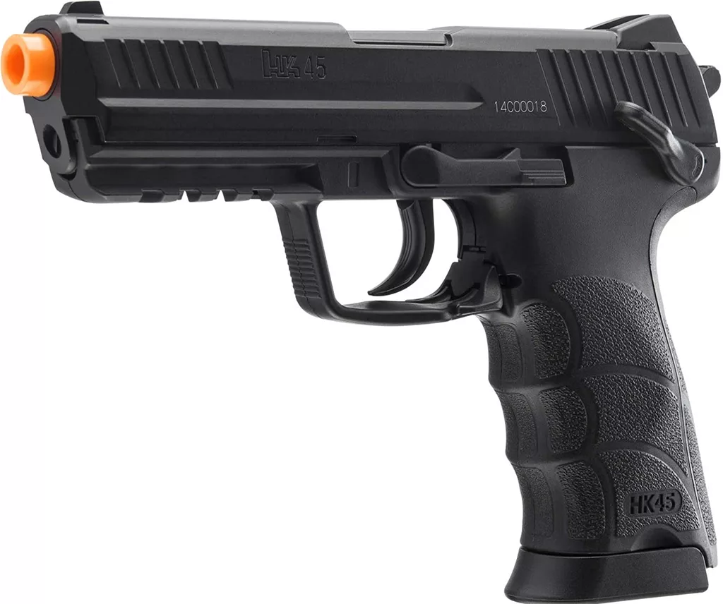 The H&K HK45 .45 Cal Airsoft Pistol is the Best CO2 Pistol For Self Defense