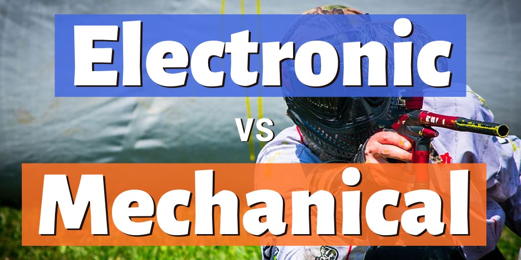 Electronic vs mechanical paintball guns - primary image