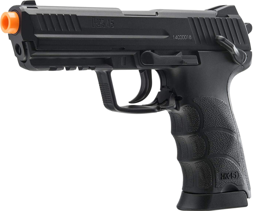 The H&K HK45 .45 Cal Airsoft Pistol is the Best CO2 Pistol For Self Defense