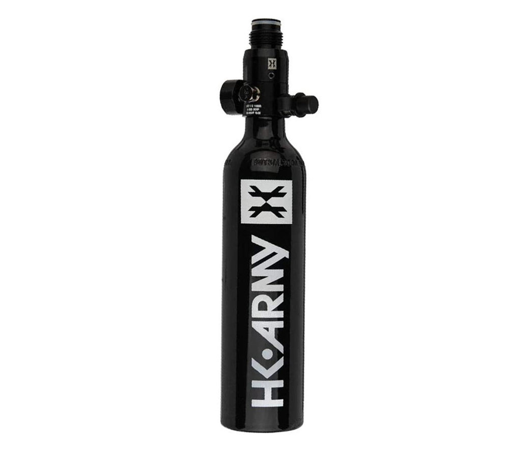 The HK Army 13/3000 Aluminum HPA Tank Lightest Paintball Tank