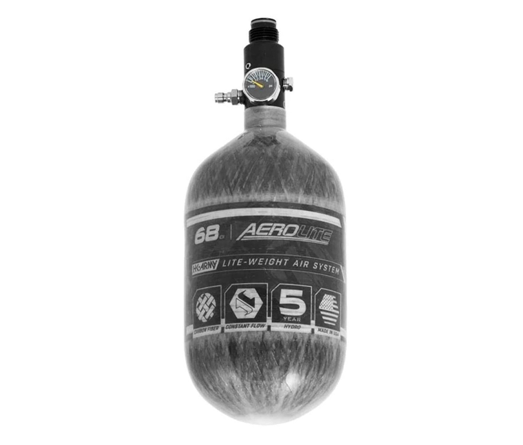 The HK Army Aerolite 68/4500 Carbon Fiber HPA Tank is the Best Budget 4500 PSI HPA Tank