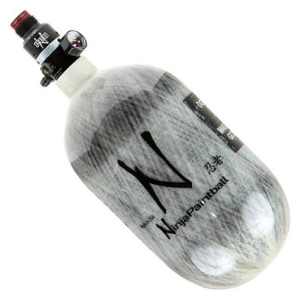 The Ninja Paintball 68/4500 Carbon Fiber HPA Tank is the Best 4500 PSI HPA Tank