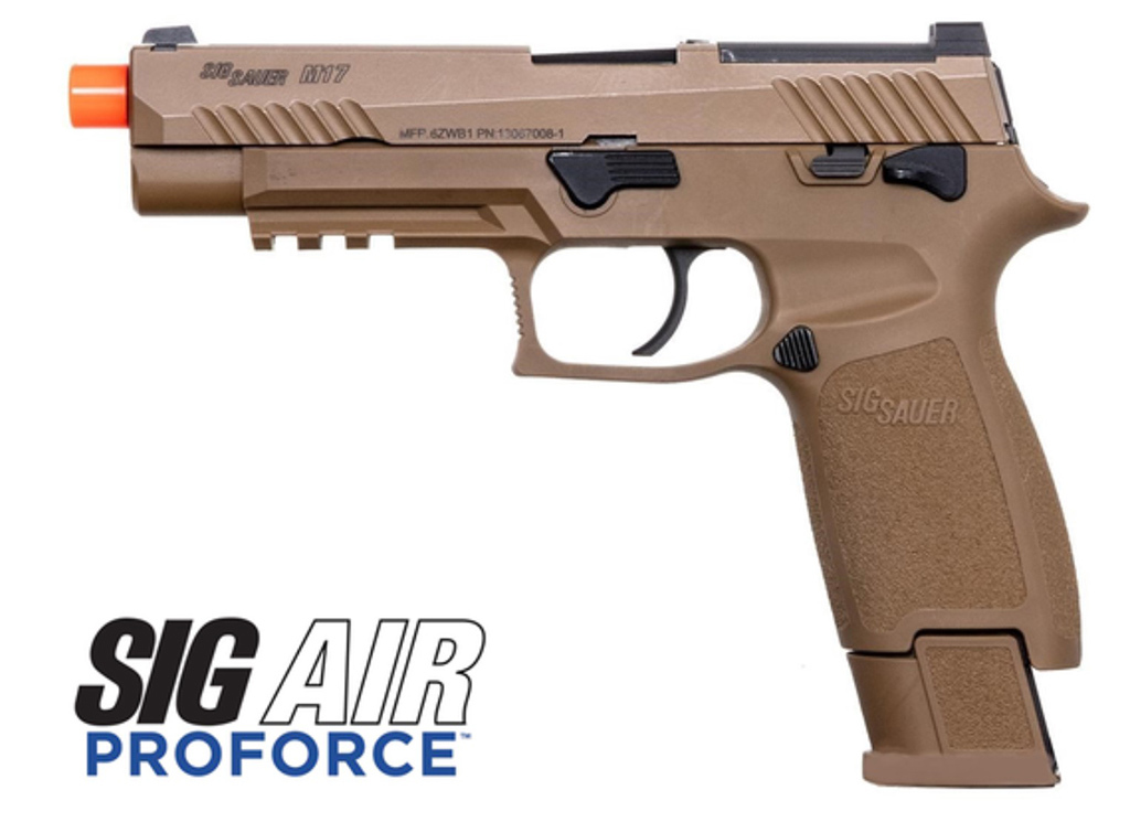 SIG Sauer M17 Proforce Series Green Gas Blowback Airsoft Pistol