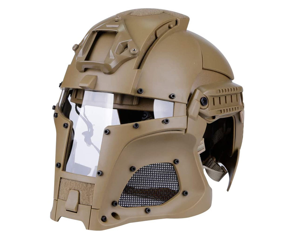 The Tactical Military Ballistic Helmet is the Coolest Paintball Mask